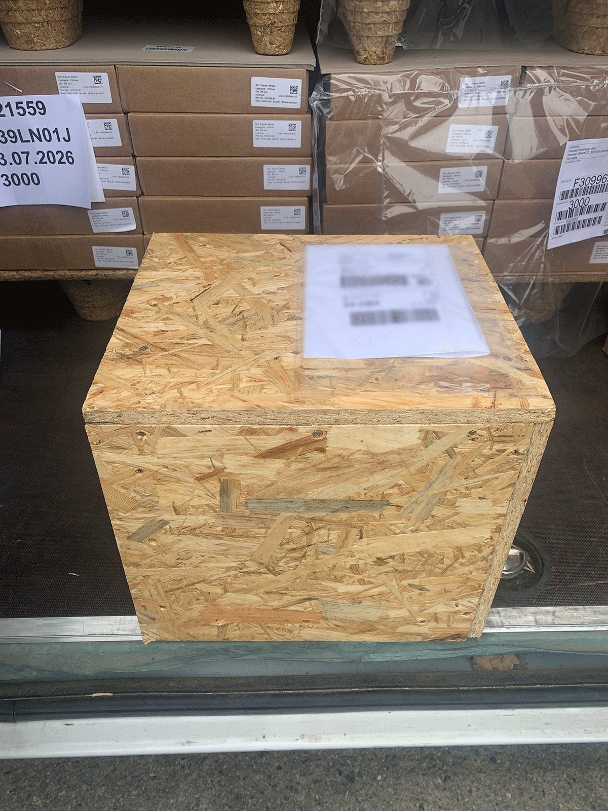 The crate